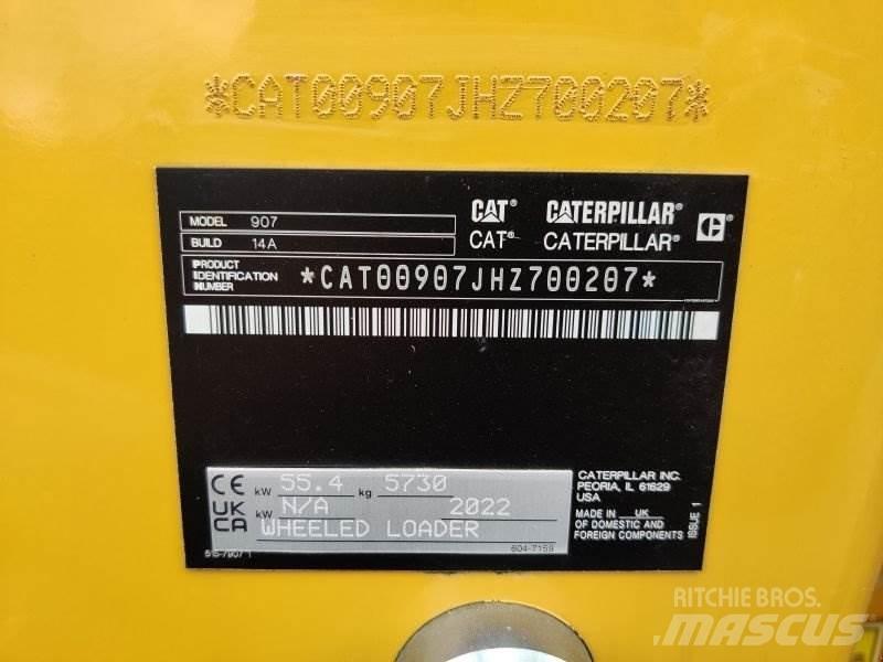 CAT 907 Chargeuse sur pneus