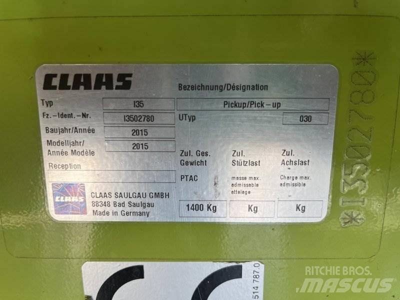 CLAAS Pick-Up Barre de coupe pour moissonneuse batteuse
