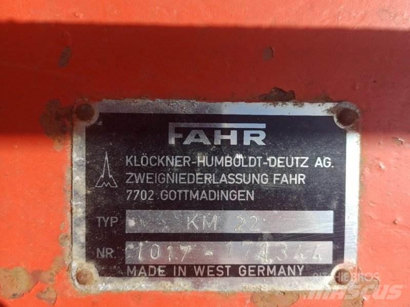 Fahr KM 22 Faucheuse
