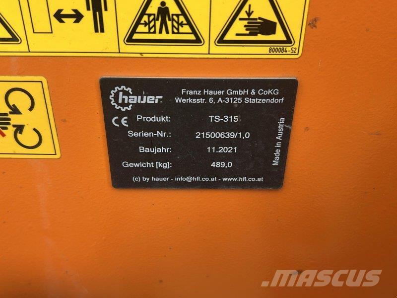 Hauer TS-315 Sableuse et saleuse