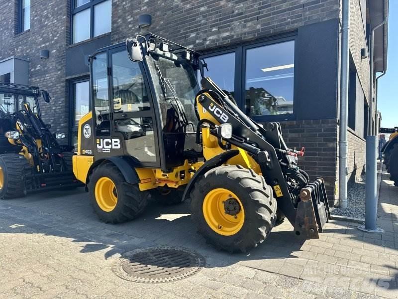 JCB 403 AGRI Chargeur frontal, fourche