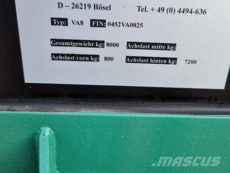 Knies VA 8 Remorque bétaillère