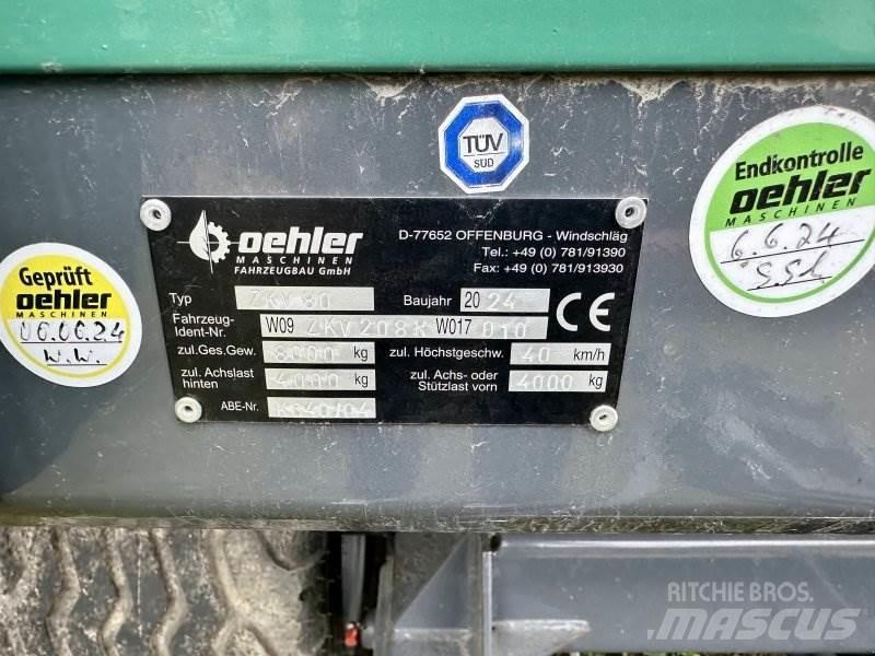 Oehler ZDK 80 Benne céréalière