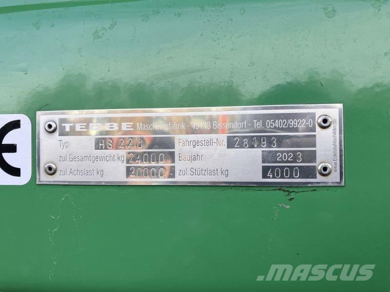 Tebbe HS 220 Epandeur de fumier
