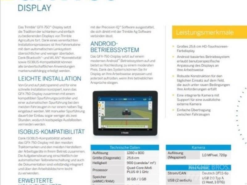 Trimble GFX 750 Agriculture - Autres
