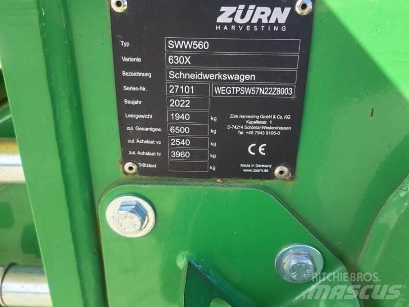 Zürn SWW 560 Barre de coupe pour moissonneuse batteuse