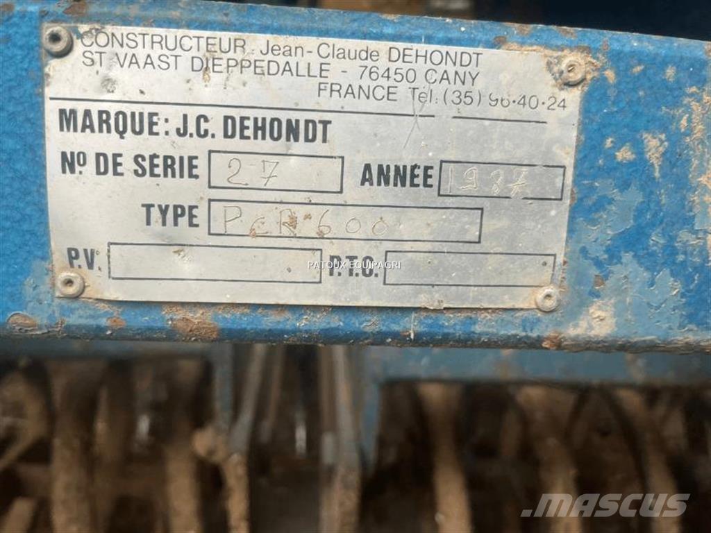  Dehondt PCR600 Déchaumeur, cultivateur