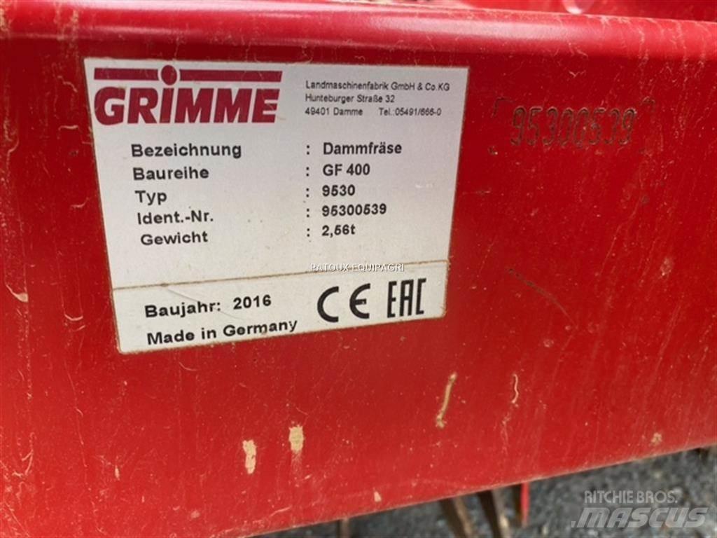 Grimme GF 400 Herse rotative, rotavator