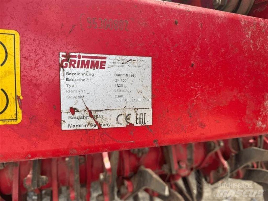 Grimme GF400 Herse rotative, rotavator