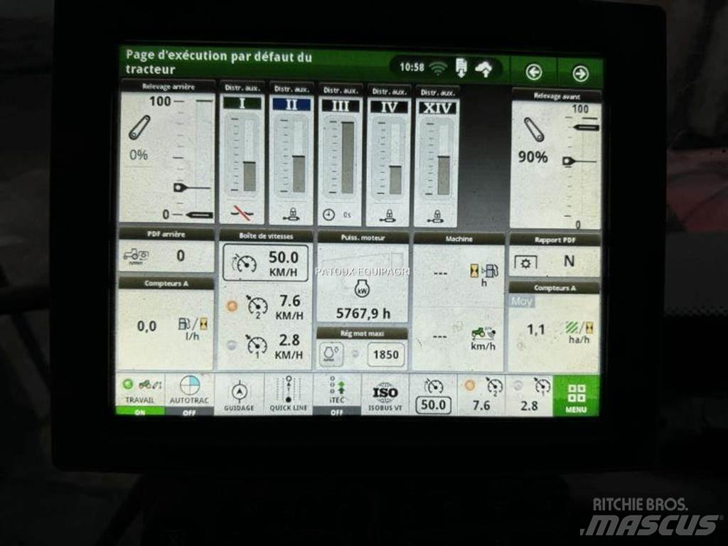 John Deere 6155R Tracteur