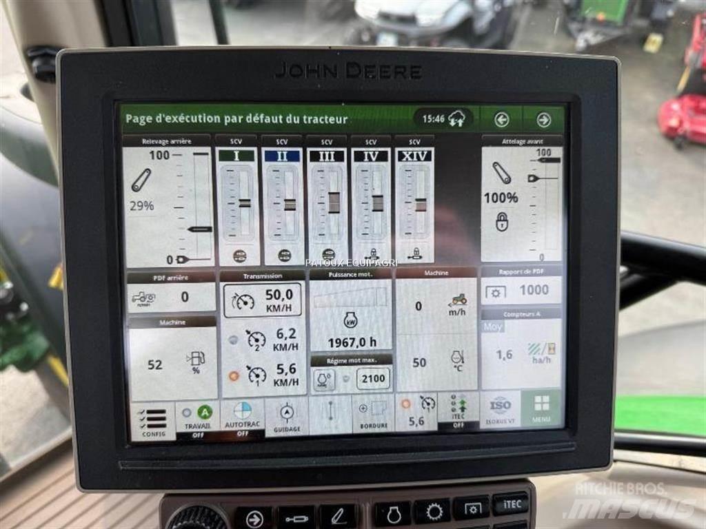 John Deere 6195R Tracteur