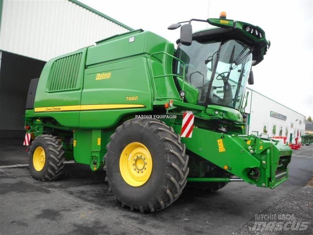 John Deere T660 Moissonneuse batteuse