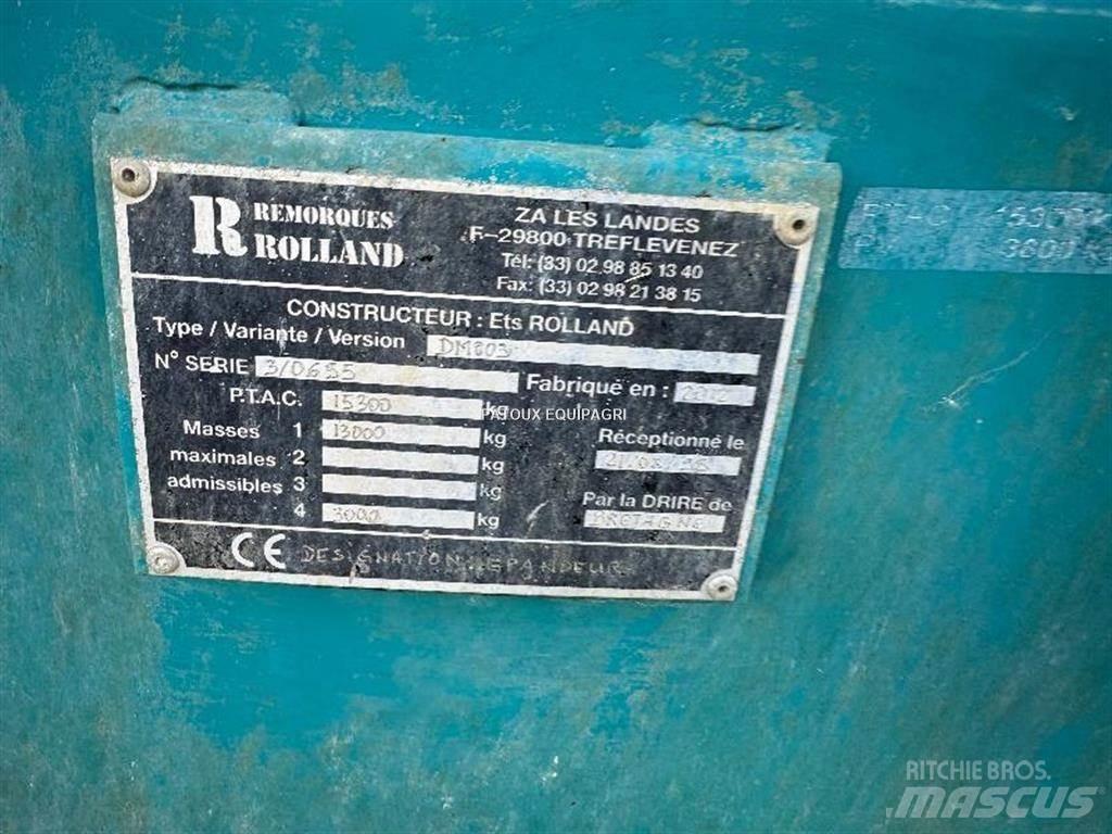 Rolland RT175 Epandeur de fumier