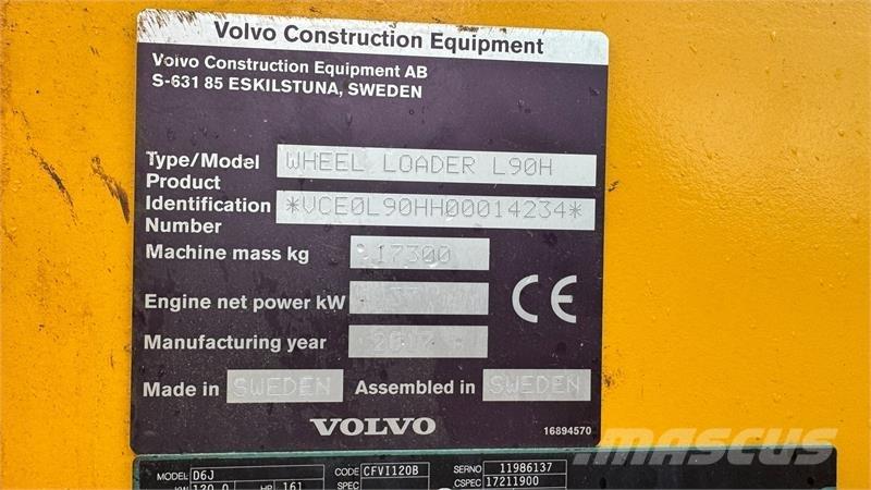 Volvo L 90 H Chargeuse sur pneus