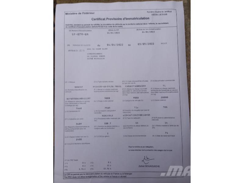 Bobcat TL38-70HF 135VR Construction - Autres