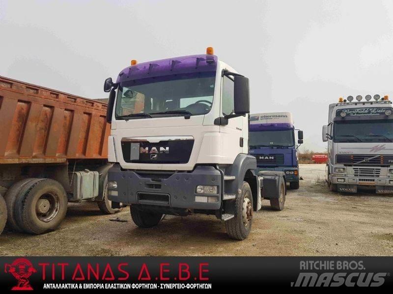 MAN 09 TGS 18.400 4X4 Tracteur routier