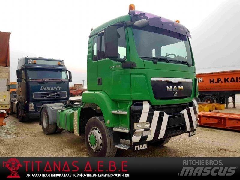 MAN 09 TGS 18.480 4X4 Tracteur routier