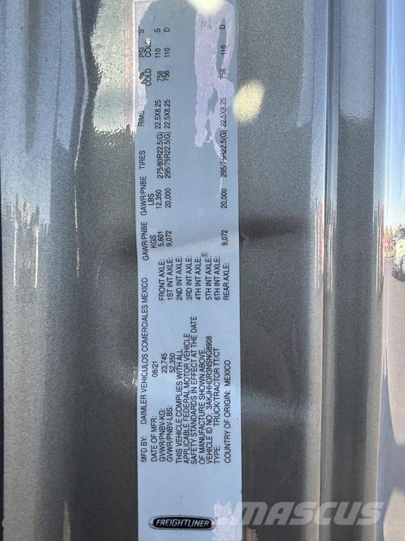 Freightliner CASCADIA 126 Tracteur routier