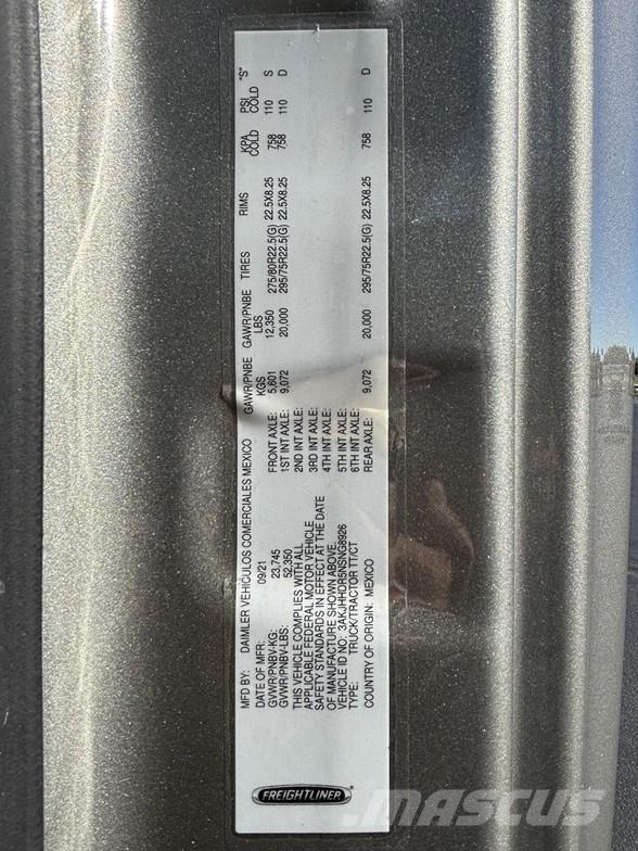 Freightliner CASCADIA 126 Tracteur routier