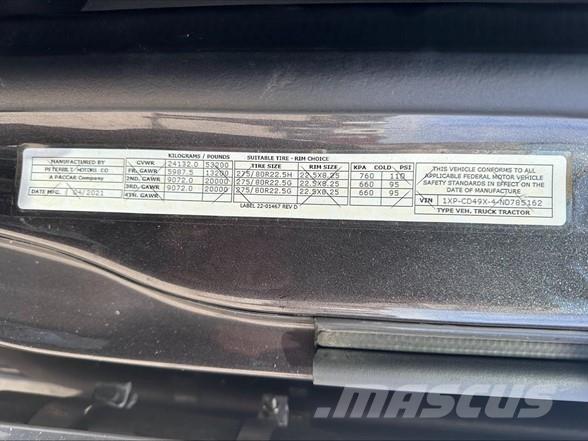 Peterbilt 567 Tracteur routier