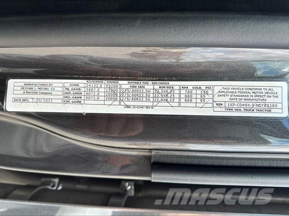 Peterbilt 567 Tracteur routier