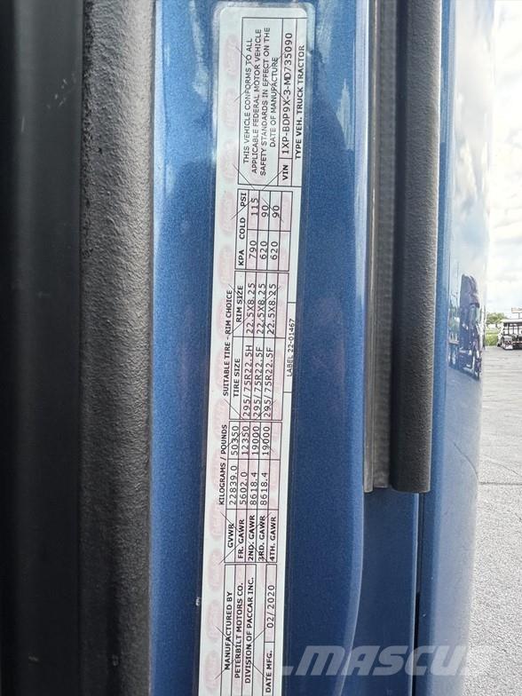 Peterbilt 579 Tracteur routier