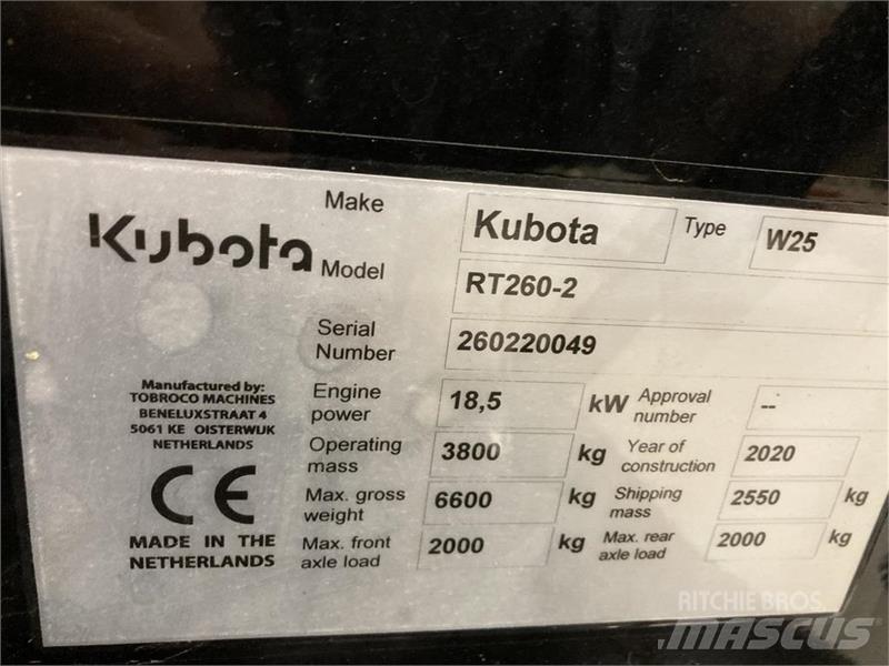Kubota RT260-2 Mini chargeuse