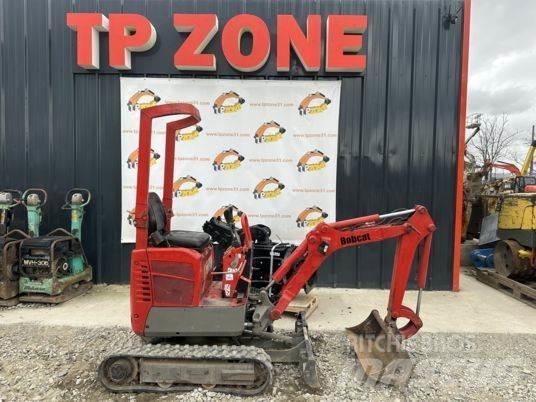 Bobcat E08 à 9900€ HT Mini pelle < 7t