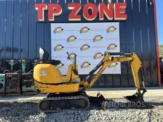 JCB 8008 à 7900 € HT Mini pelle < 7t