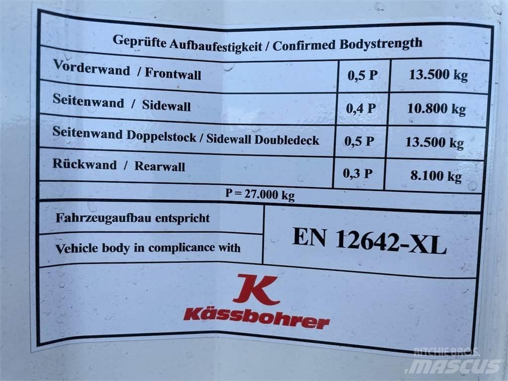 Kässbohrer SBT Semi remorque fourgon