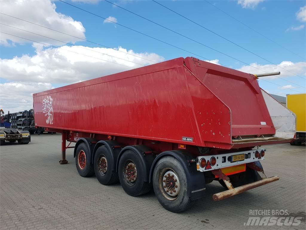 Kel-Berg 37 M3 Benne semi remorque