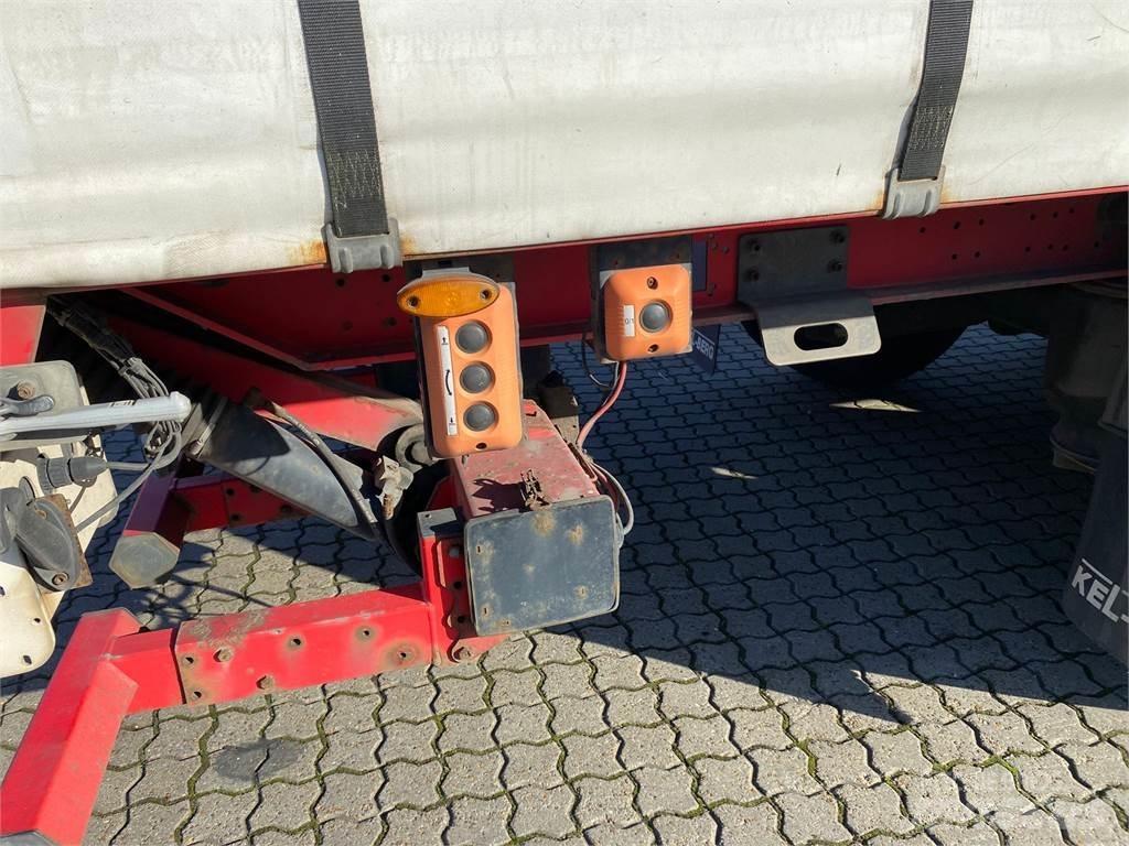 Kel-Berg M. lift Semi remorque à rideaux coulissants (PLSC)