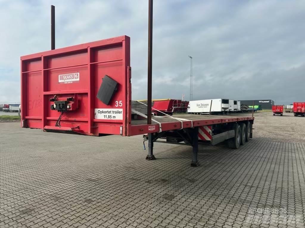 Pacton M. alusider Semi remorque plateau ridelle