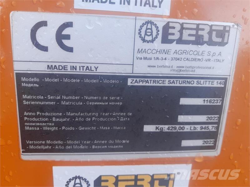 Berti  Déchaumeur, cultivateur