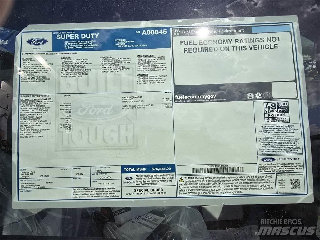 Ford F600 Camion benne