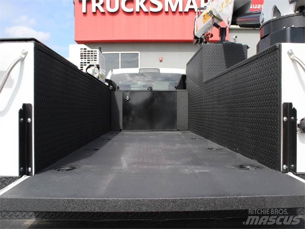 RAM 5500 Camion plateau ridelle avec grue