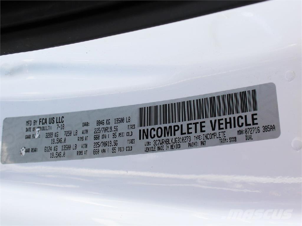 RAM 5500 Camion nacelle