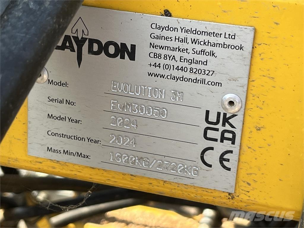 Claydon 3M EVO Agriculture - Autres