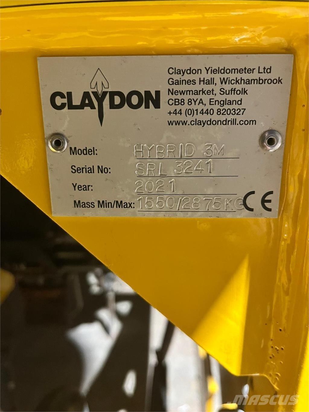 Claydon 3M HYBRID Agriculture - Autres