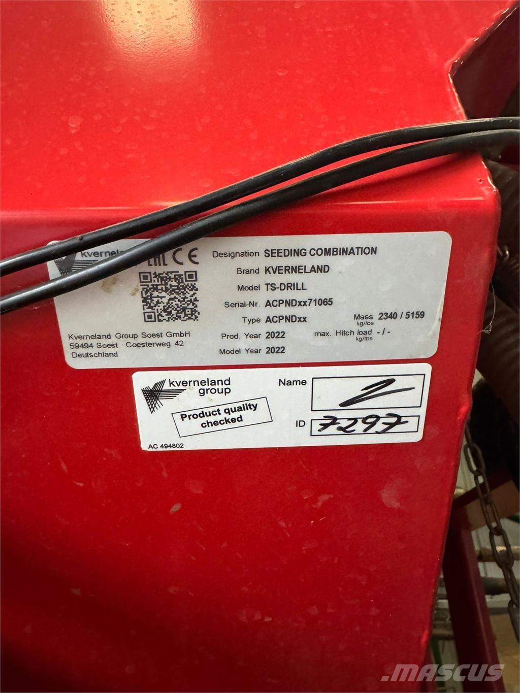 Kverneland 4.8M Agriculture - Autres