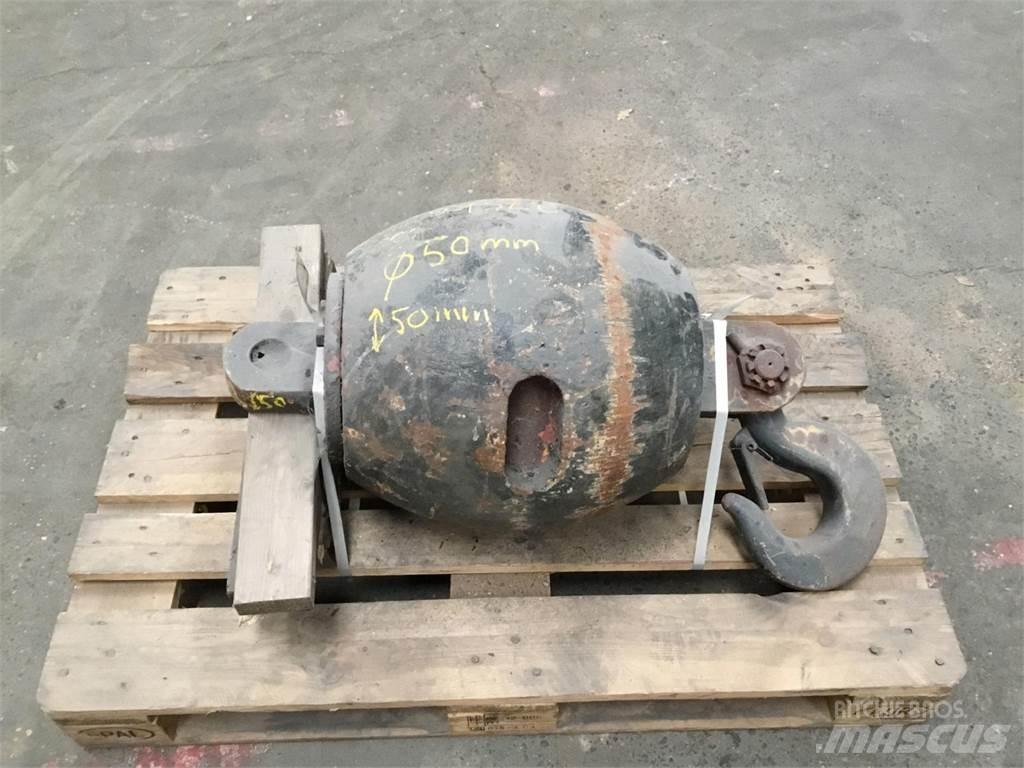  Hookball 375kg Accessoires et pièces pour grue