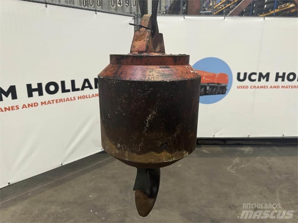 Hookball 7.2 ton Accessoires et pièces pour grue