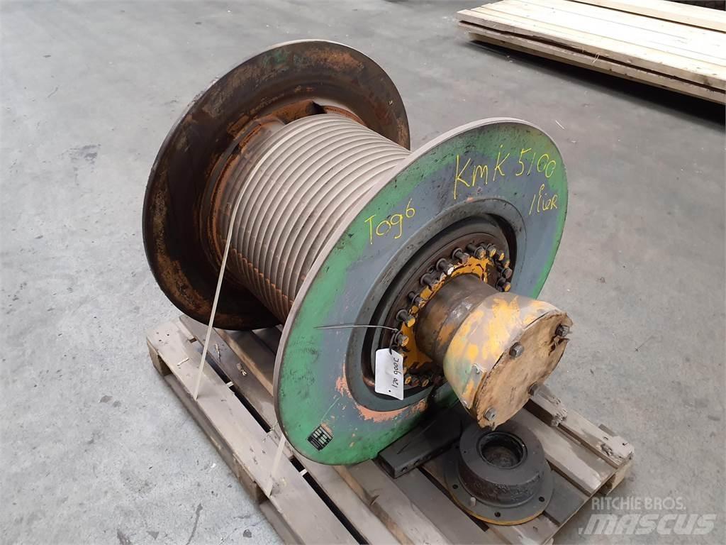 Krupp KMK 5100 winch Accessoires et pièces pour grue