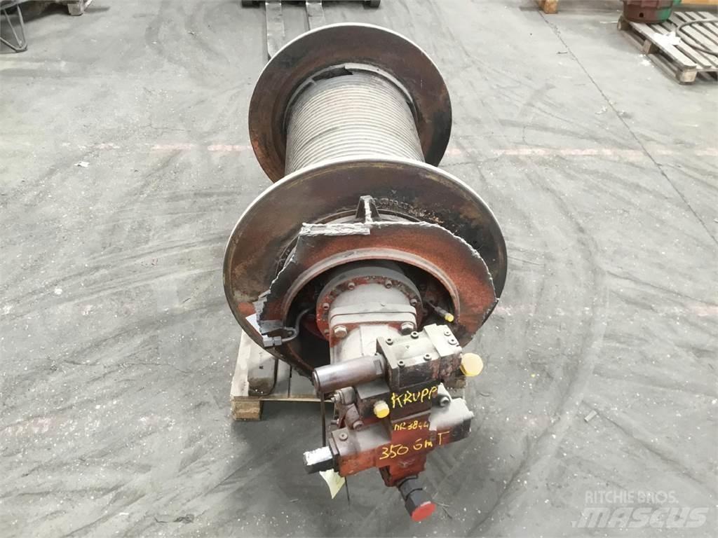 Krupp KMK 8350 winch Accessoires et pièces pour grue