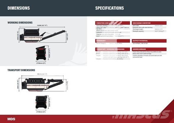 MDS M300 Crible