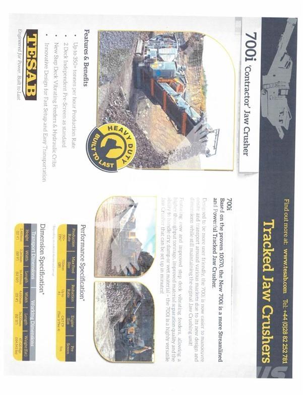 Tesab 700i Concasseur