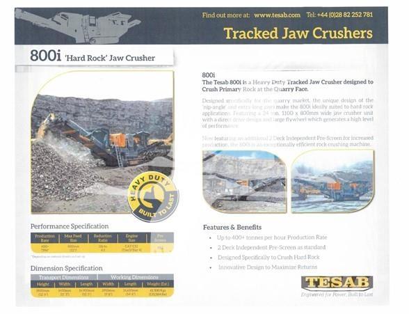 Tesab 800i Concasseur