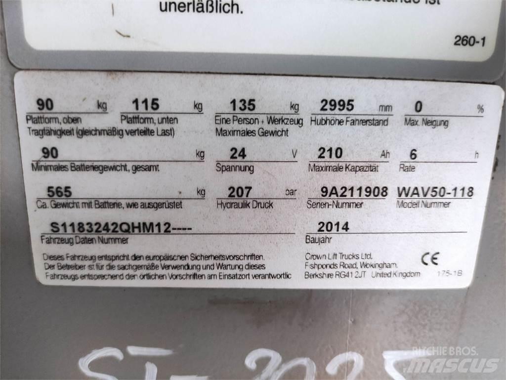 Crown WAV50-118 Préparateur de commande haute levée