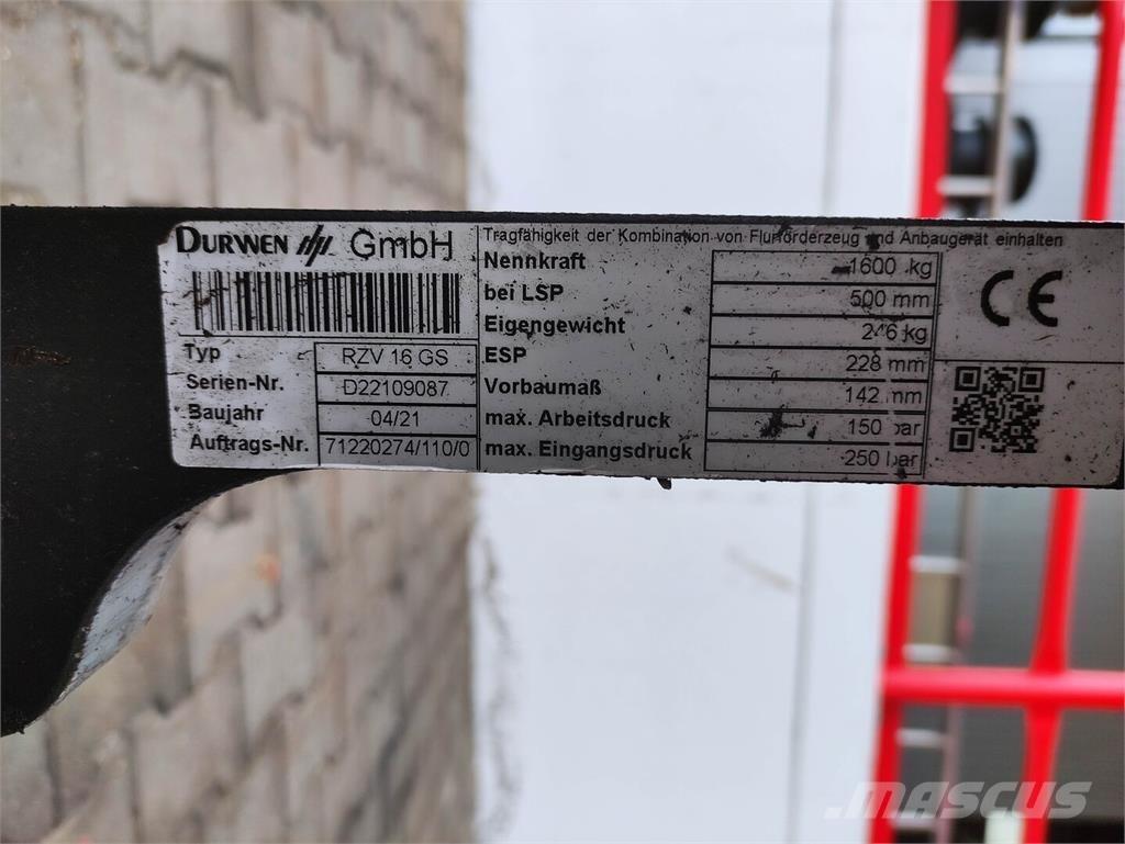 Durwen RZV 16 GS Manutention - Autres