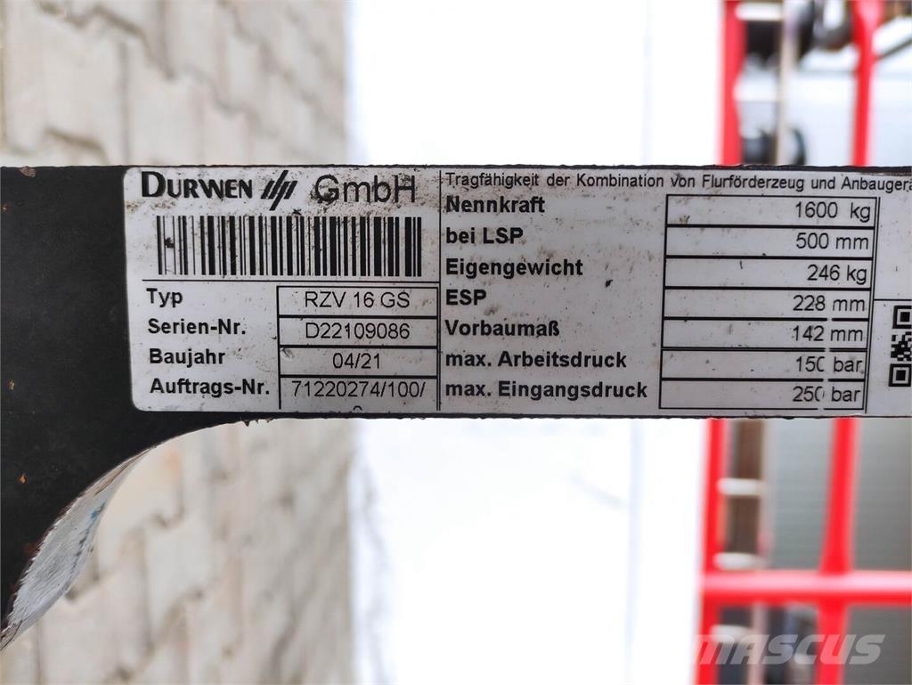 Durwen RZV 16 GS Manutention - Autres
